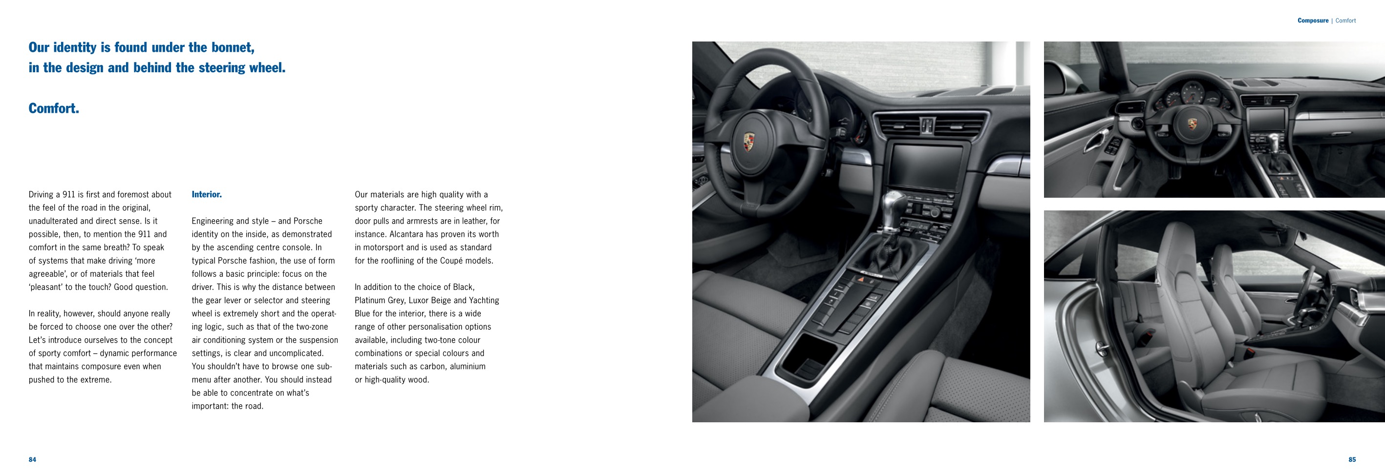 2014 Porsche 911 Brochure Page 41